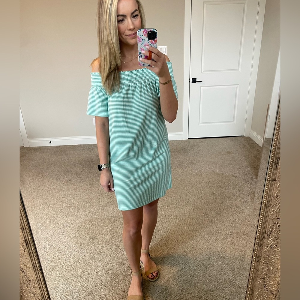 Vineyard Vine Off The Shoulder Dress
